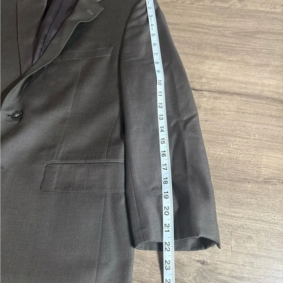 VTG Hart Schaffner Marx Wool Blazer Union Made USA Tailored for Nordstrom 40S